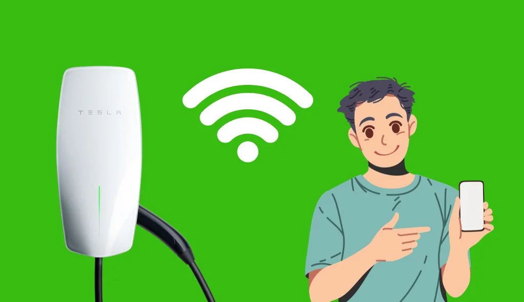 Connect Tesla wall charger to wifi