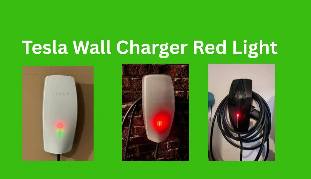 Tesla Wall Charger Red Light