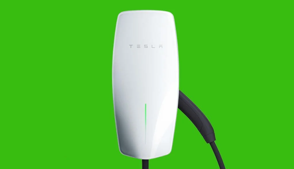 Tesla wall connector or mobile