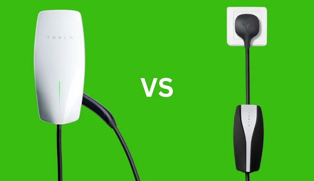 Tesla wall connector vs Mobile connector